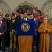 I was honored to be joined by interfaith leaders to share space