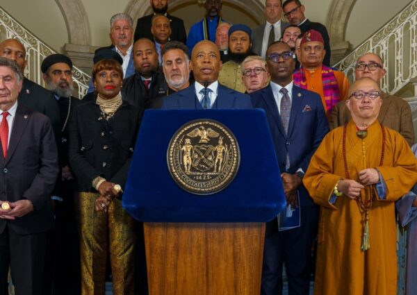 NY Mayor Eric Adams Joined Interfaith Leaders