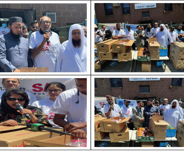 The Eid Grocery Distribution