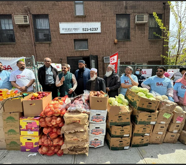 The Food Distribution , Organized by Save The People