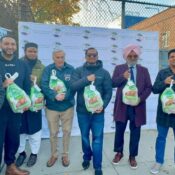 APAG Cares Hosts Annual Halal Thanksgiving Drive in Drive at Allama Iqbal Avenue in Queens
