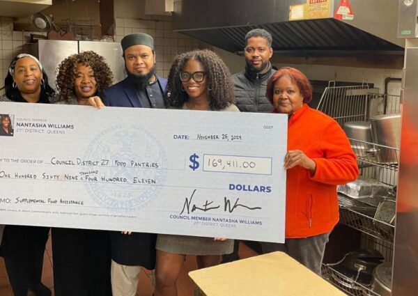 Thanksgiving Gratitude & $165K Funding to Support Local Food Pantries in Southeast Queens