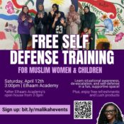 Free Bystander Intervention & Know Your Rights Training for Muslim Women and Children