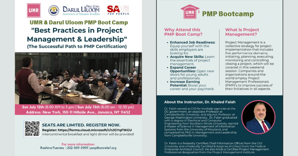 PMP Bootcamp Targets Aspiring Leaders in Community and Non-Profit Sectors