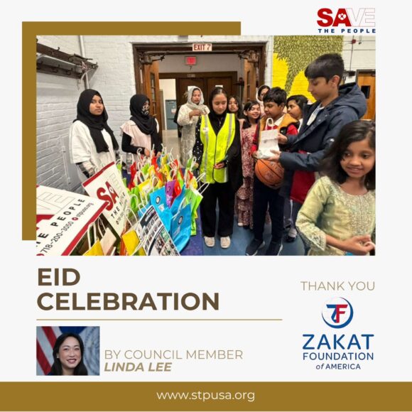 Save the People was honored to attend Council Member Linda Lee’s Eid Al-Fitr Celebration