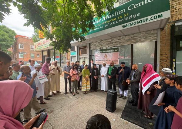 FOR IMMEDIATE RELEASE Sunnyside Muslim Center Hosts Community Safety Briefing, Calls for Stronger Protection of Houses of Worship
